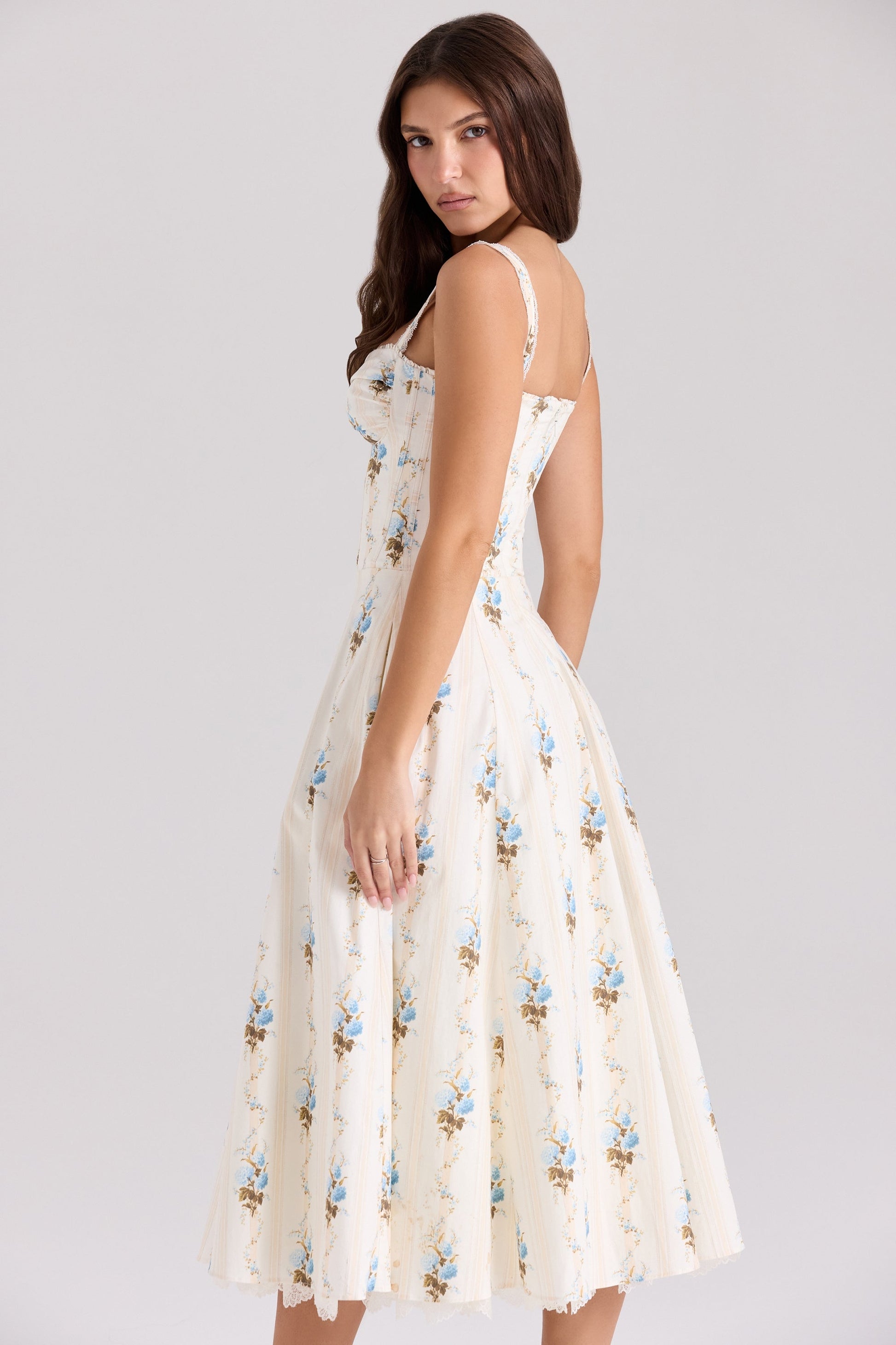 Seraphina Sweetheart Midi Dress