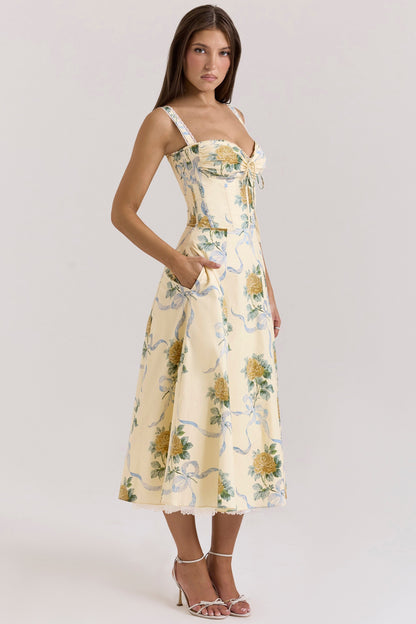 Seraphina Sweetheart Midi Dress