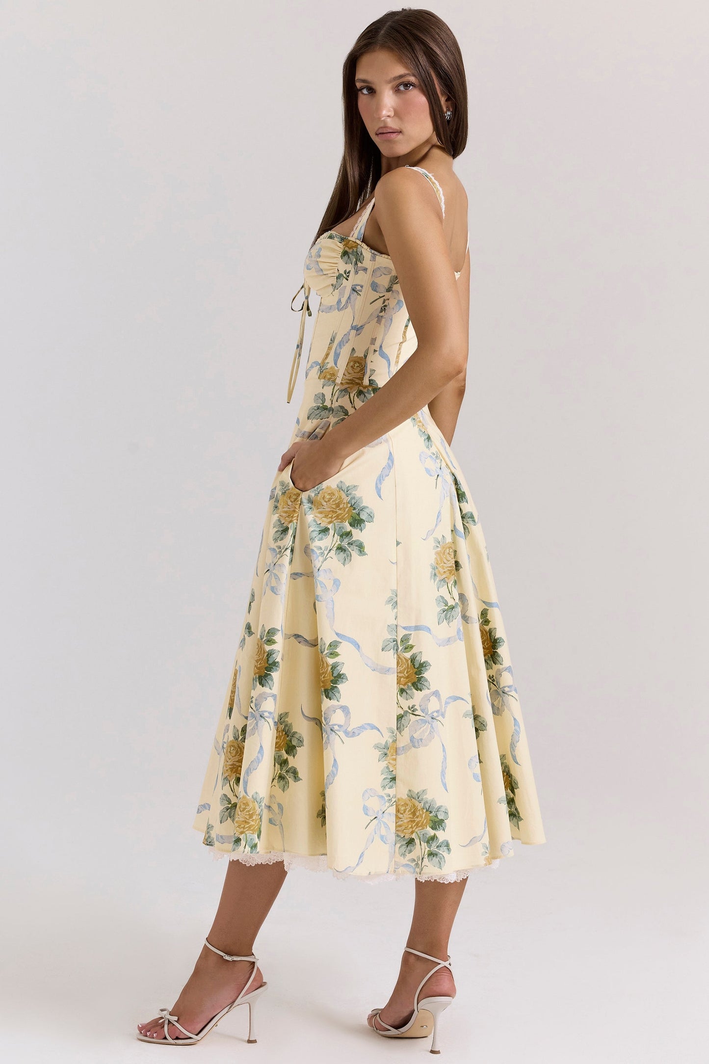 Seraphina Sweetheart Midi Dress