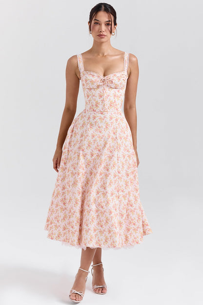 Seraphina Sweetheart Midi Dress