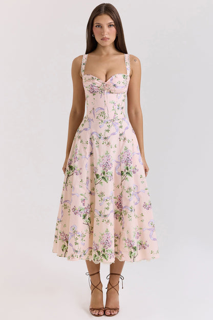 Seraphina Sweetheart Midi Dress