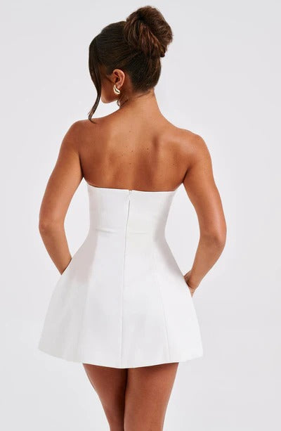 Women's Cocktail Strapless Bubble Mini Dress - product image 13
