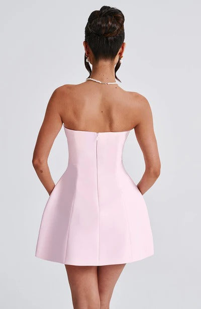 Women's Cocktail Strapless Bubble Mini Dress - product image 19