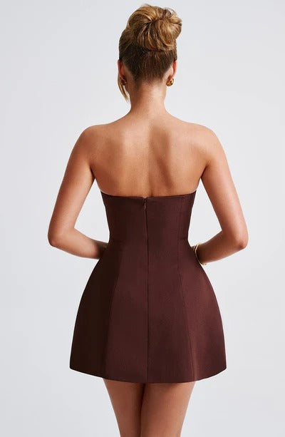 Women's Cocktail Strapless Bubble Mini Dress - product image 25