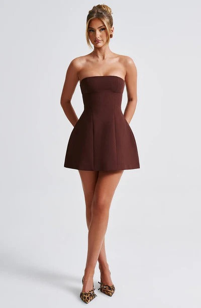 Women's Cocktail Strapless Bubble Mini Dress - product image 6