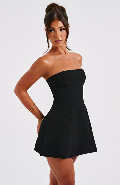 Women's Cocktail Strapless Bubble Mini Dress - product image 8