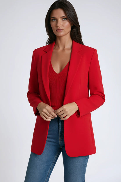 Victoire Tailored Longline Blazer