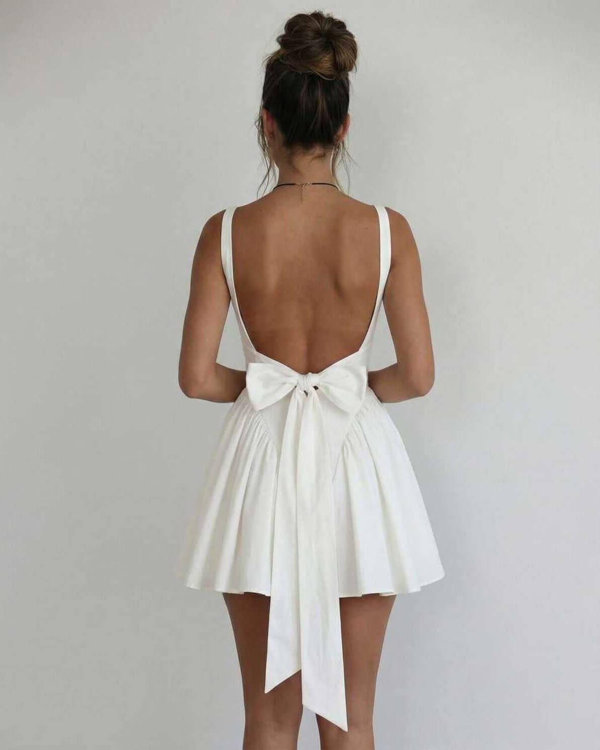 Xanthe Square Neck Mini Dress
