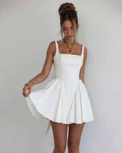 Xanthe Square Neck Mini Dress