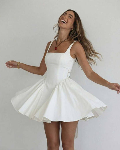 Xanthe Square Neck Mini Dress