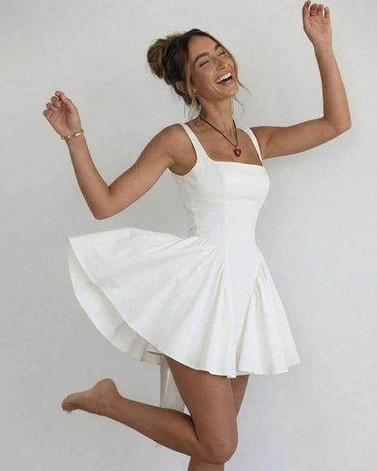 Xanthe Square Neck Mini Dress
