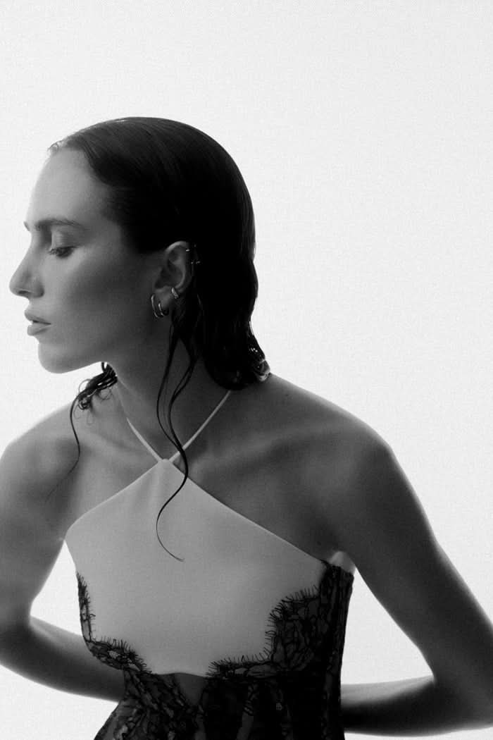 Women's Cocktail Halter Lace Corset Maxi Dress - product image 3