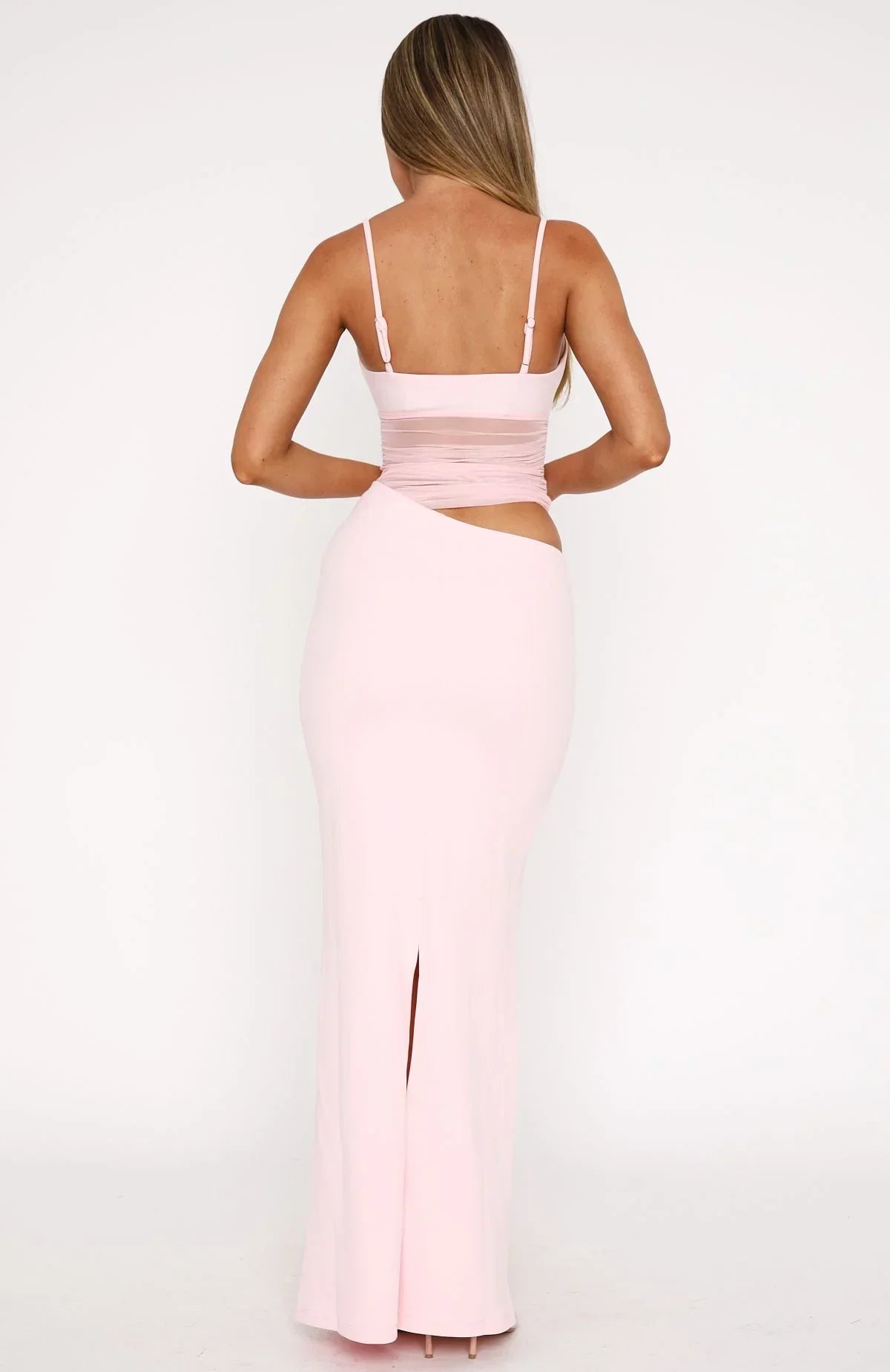 Tamara Cutout Maxi Dress - Pink