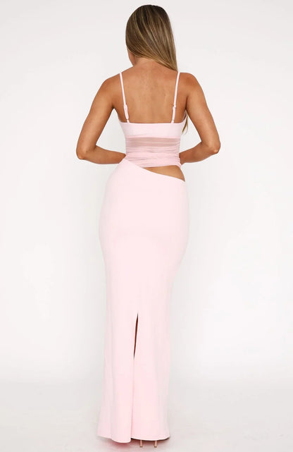 Tamara Cutout Maxi Dress - Pink
