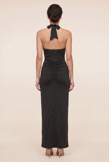 Fabienne Cutout Maxi Dress - Black