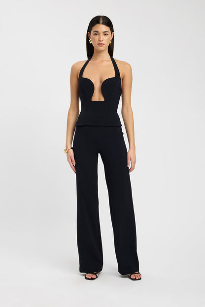 Genoveva Halter Top - Black