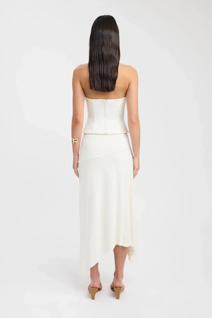 Genoveva Halter Top - Ivory