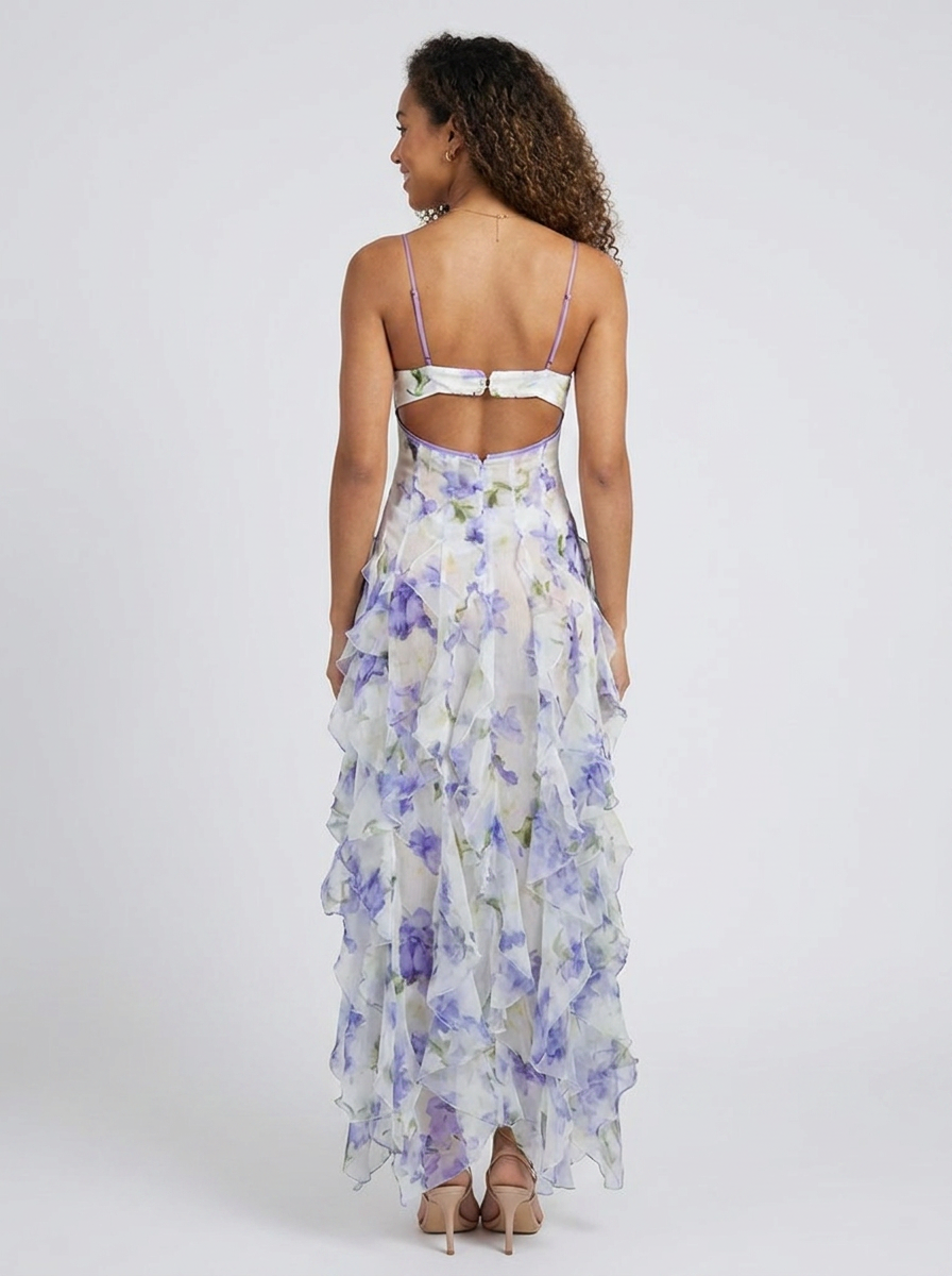 Zelda Floral Tiered Maxi Dress - Bloom