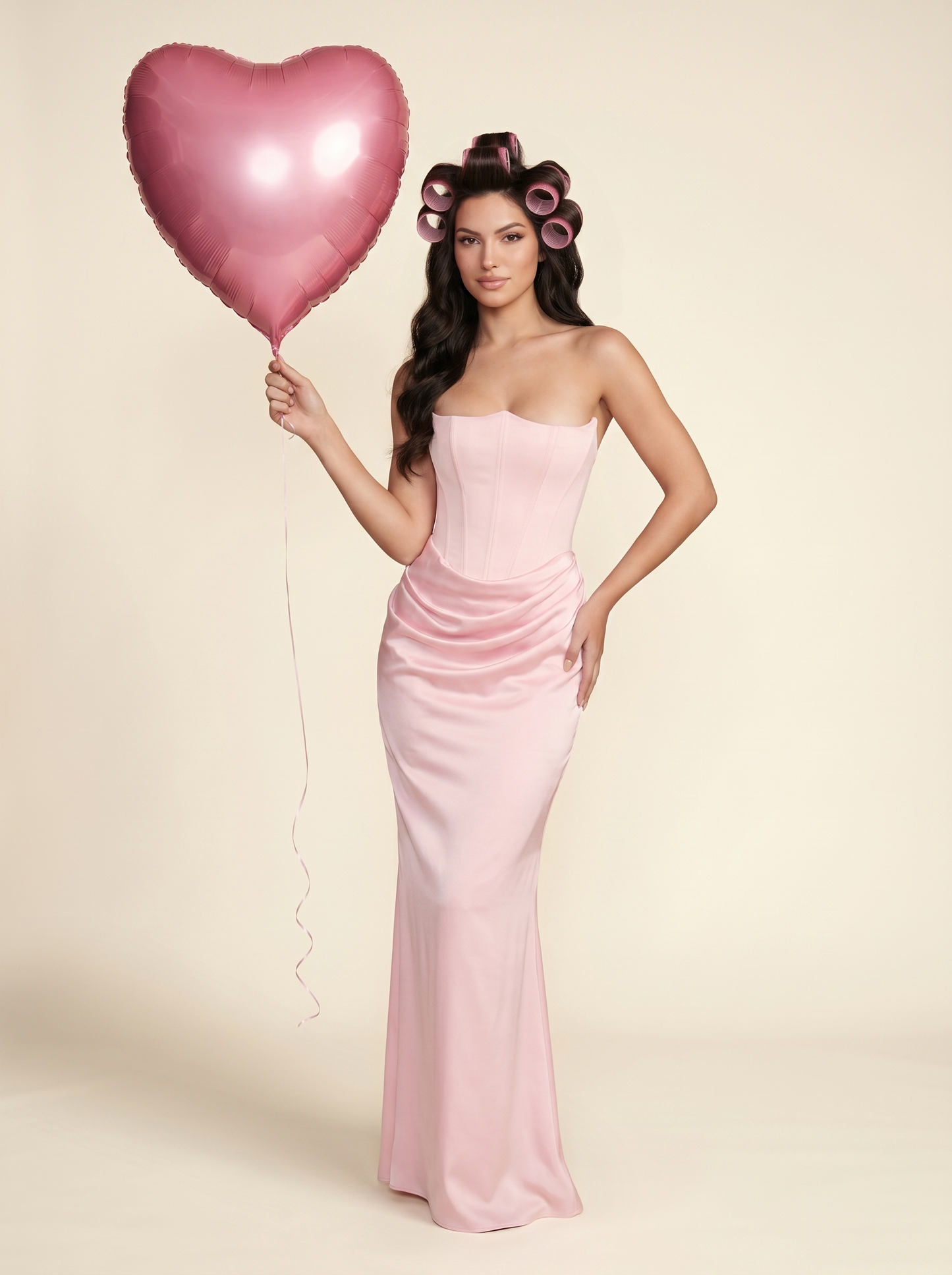 Adriana Corset Maxi Dress
