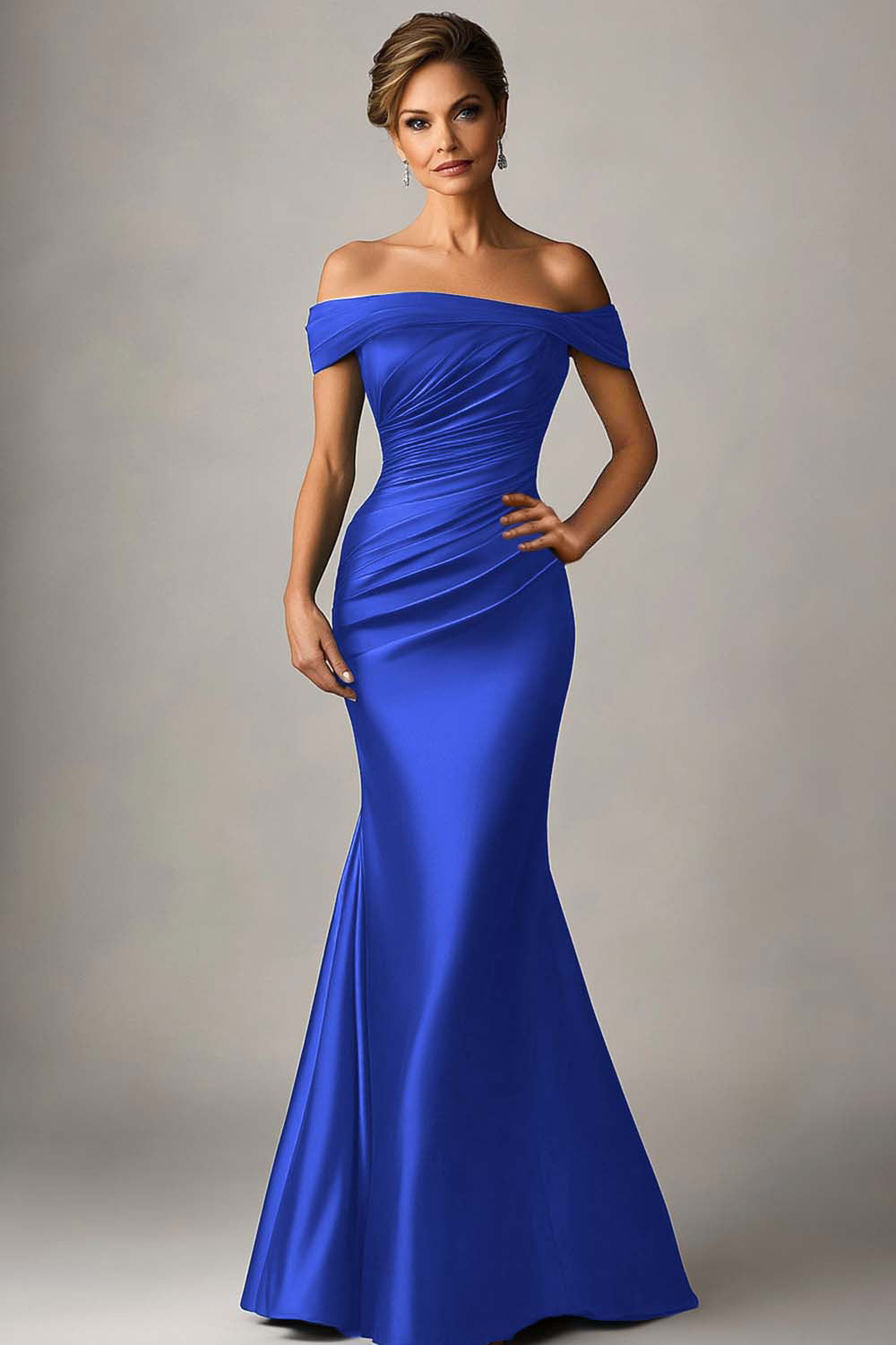 Ilona Mermaid Maxi Dress - Royal Blue
