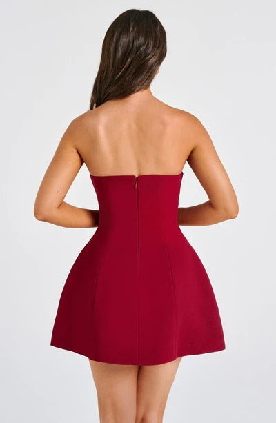 Women's Cocktail Strapless Bubble Mini Dress - product image 16