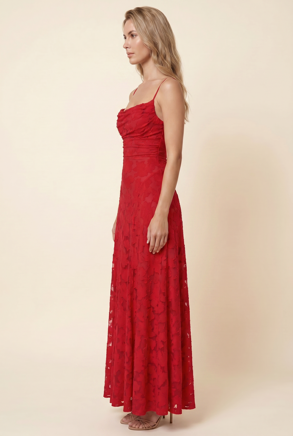 Katalina Maxi Dress - Red