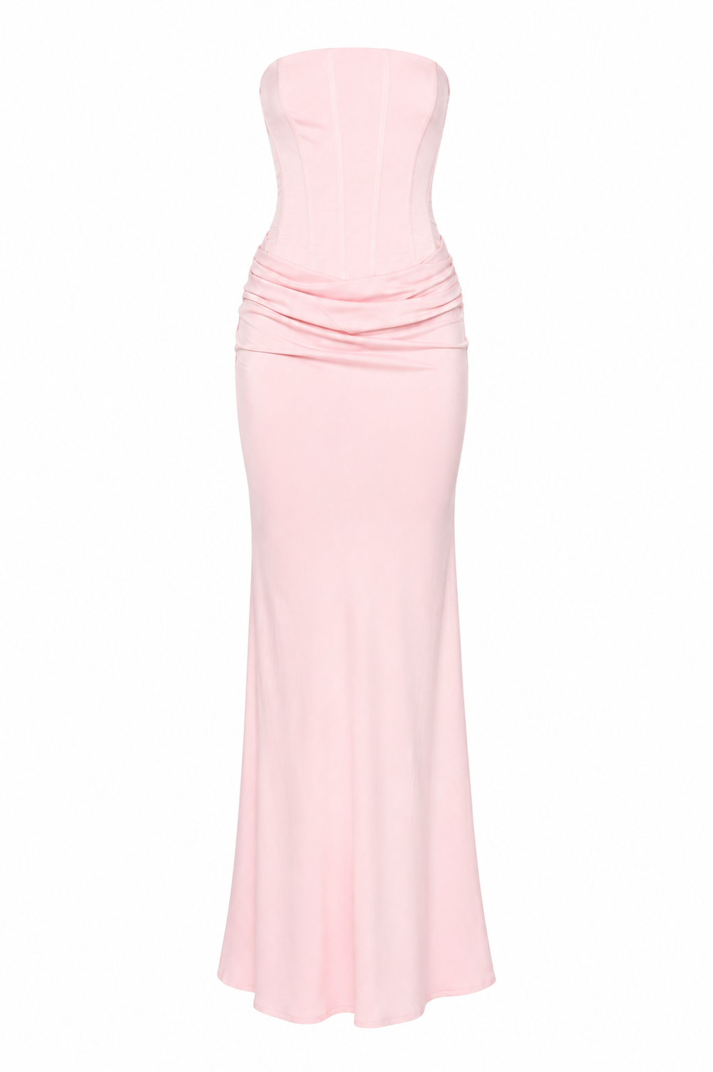 Leonelle Corset Maxi Dress - Pink