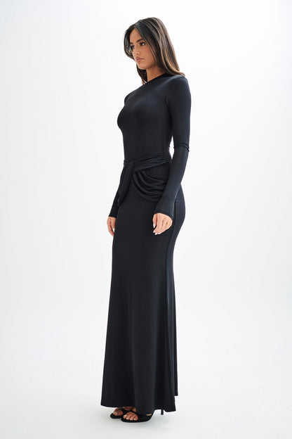 Lunette Maxi Dress - Black