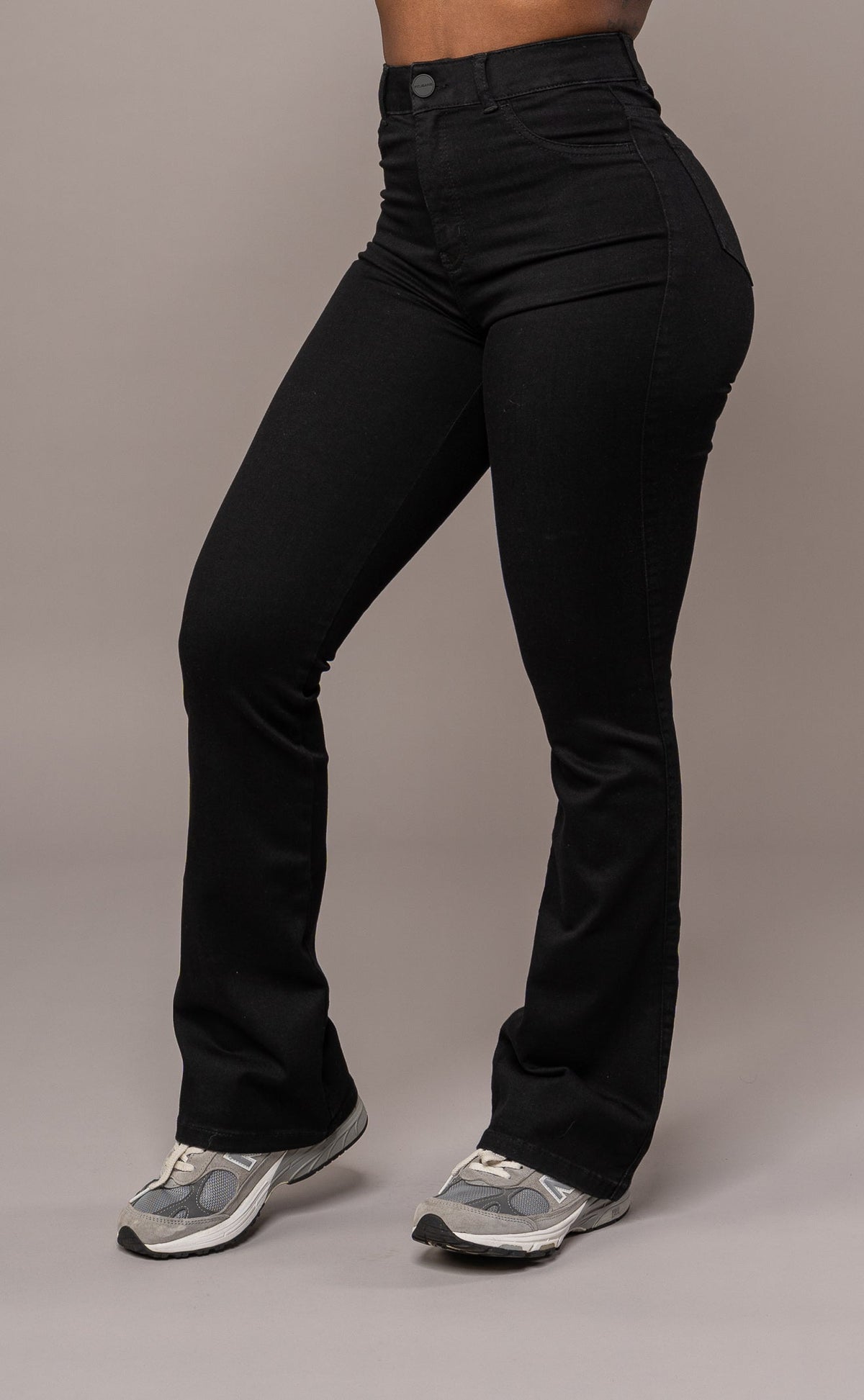 Phaedra Flare Jeans - Black