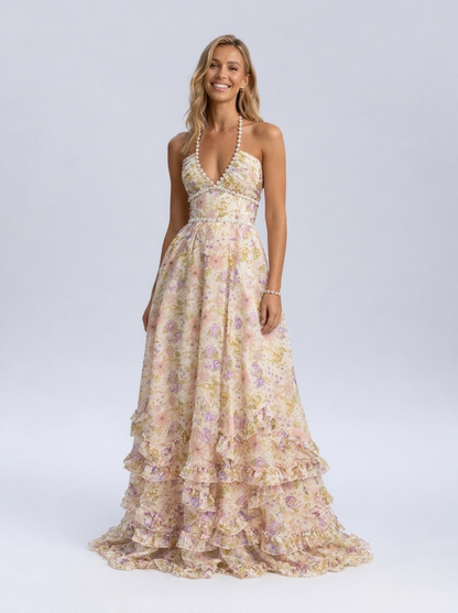 Camila Floral Tiered Maxi Dress