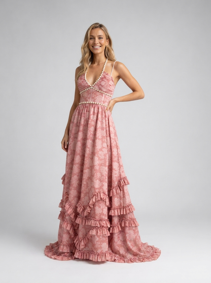 Camila Floral Tiered Maxi Dress