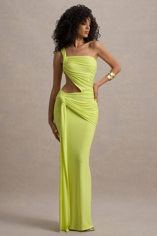 Women's Cocktail One Shoulder Cut Out Maxi Dress - product image 1